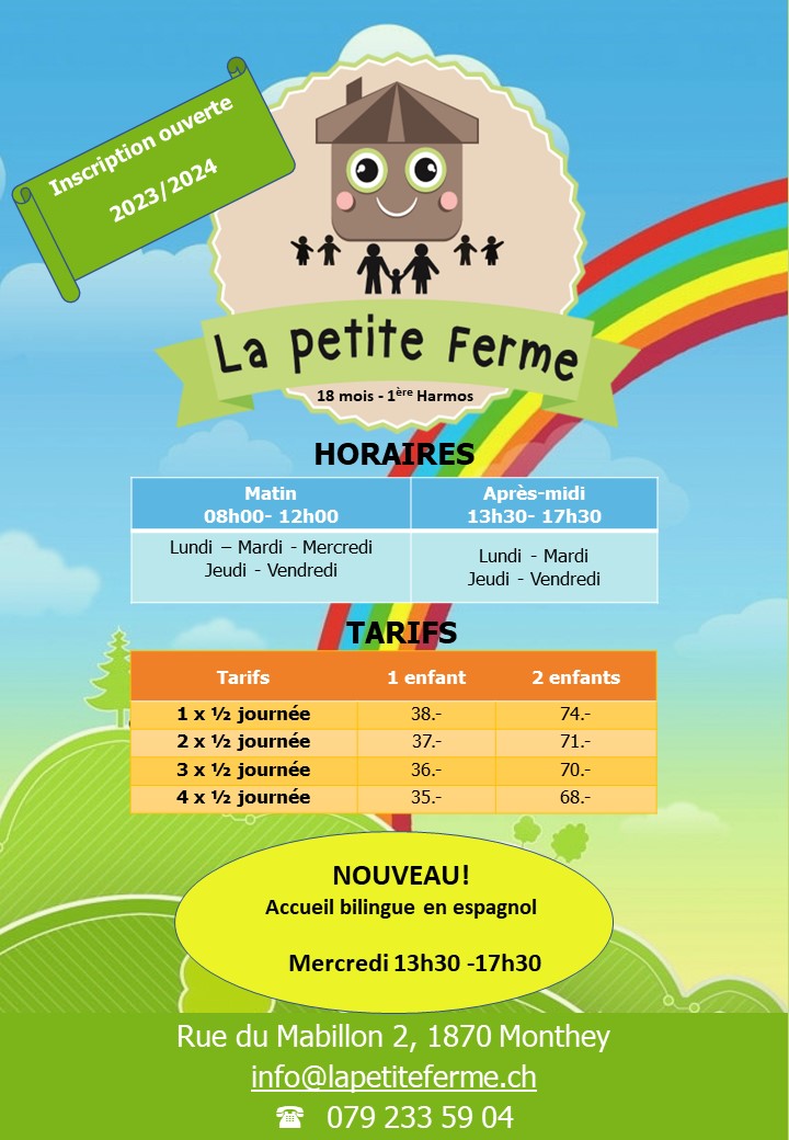Jardin d'enfants - La petite ferme